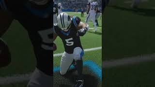 BRYCE YOUNG QUICK TD PASS TO LAVISKA SHENAULT 🏈madden24 dreddeus carolinapanthers maddenshorts [upl. by Balbinder]