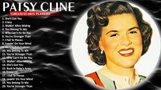 Patsy Cline Greatest Hits 🔥 The Best Of Patsy Cline Songs 🔥 Youre Stronger Than Me 987 [upl. by Oilejor]