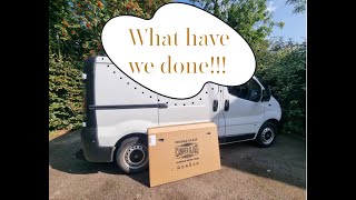 WE CUT A HOLE IN OUR VAN Cheap van conversion part 2 Installing windows on a budget [upl. by Perni]