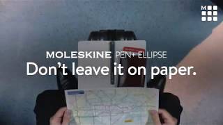 Moleskine Pen Ellipse – Don’t leave it on paper [upl. by Assetniuq61]