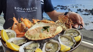 Seafood Restaurant  São Miguel Island Azores [upl. by Zebe]