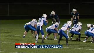 Markesan vs Mineral Point Football [upl. by Mundford]