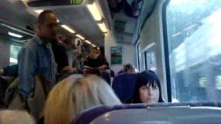 Ignorant women on train hogging a seat while other passengers had to stand Shamed [upl. by Balbur]