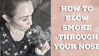 Cigar 101 how to blow smoke through your nose [upl. by Ozzy532]