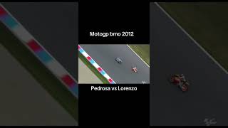 Moto GP BRNO 2012 motogp danipedrosa jorgelorenzo battle [upl. by Airtened]