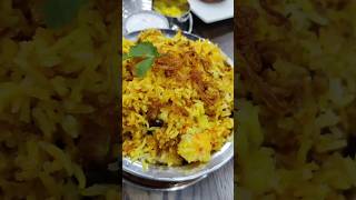 Malabar chicken biriyani from mallus restaurant chickenbiryani shortvideo [upl. by Anavrin251]