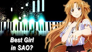 FULL Sword Art Online OP 1  quotCrossing Fieldquot  LiSA  ソードアート・オンライン Piano [upl. by Noel]