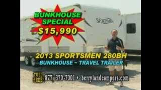 2013 Sportsmen 280BH Travel Trailer RV  15990 and 17990 Options [upl. by Eenaj]