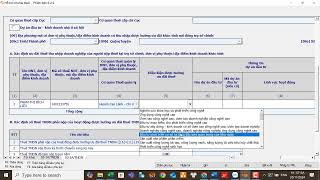 HƯỚNG DẪN LẬP TỜ KHAI QUYẾT TOÁN THUẾ TNDN [upl. by Landbert]