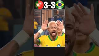 Portugal vs Brazil Penalty Shootout Final World Cup 2026 Imaginary football ronaldo ytshorts [upl. by Hedley]