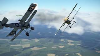 Flying Circus VolIII Hanriot HD1 and Nieuport 17 GBR British In Early Access [upl. by Halilad623]