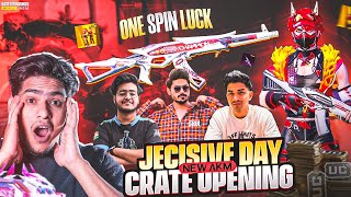 500 UC Luck Luckiest New AKM Skin Crate Opening in BGMIJecisive Day New AKM Crate Opening [upl. by Aiel233]