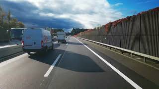 POV 4K Drive with Truck from Arch to Schönbühl A6 [upl. by Pussej74]