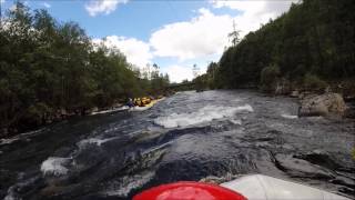 White Water Rafting  Stranda River Voss Norway [upl. by Madra]