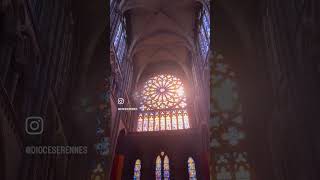 ⛪️ Découvrez la cathédrale SaintVincent de SaintMalo [upl. by Inacana]