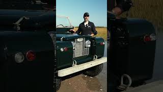 A Classic Land Rover Your Whole Family Can DriveNew GM LS3 Powered Land Rover Series 88 landrover [upl. by Donnell]