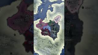 WW2 but the major countries were all in Poland  Hoi4 Timelapse hoi4 history hoi4mp map hoi4mem [upl. by Mariande]