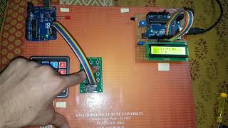 Text Transmission using LiFi Technology  LiFi Project  Arduino  LED  Photodiode  Keypad  LCD [upl. by Hedda513]