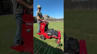 Aerating Your Lawn Is the Best Thing For It lawncare lawncaretips aeration [upl. by Darbee]