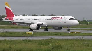 Iberia primer línea aérea con Airbus 321XLR transocéanico Gran VIDEO [upl. by Angelique]