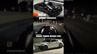 600 hp single turbo 370z 🆚 700hp Huracan lamborghini 370z corvettec7 zr1 [upl. by Dev516]