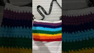 Crochet Rainbow 🏳️‍🌈 bag [upl. by Bigot]