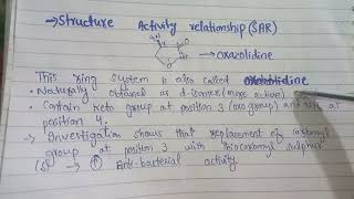 Structural activity relationship of Cycloserine SAR [upl. by Sherie141]