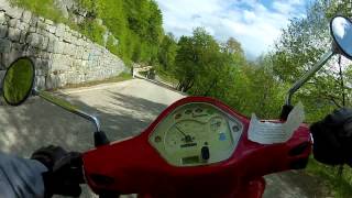 Vespa LX125 Lake Garda Italy [upl. by Boylan760]