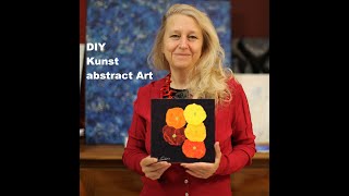 diezürcherin abstrakte Kunst abstract Art Acryl art acrylic painting experiment diy [upl. by Marve698]