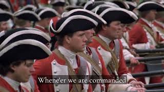 The British Grenadiers  British Army Song [upl. by Kirbie568]