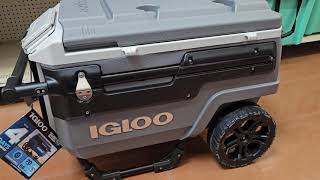 Igloo 70 Qt Premium Trailmate Wheeled Rolling Cooler [upl. by Dabney]