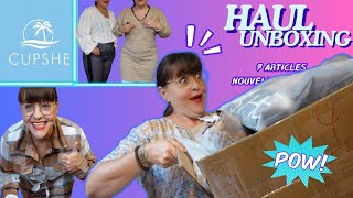 HAUL CUPSHEUnboxingjessaie des TENUES NOUVELLE COLLECTIONJe donne MON IMPRESSION EN DIRECT [upl. by Mellitz]