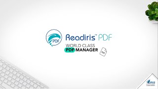 Readiris PDF  World class PDF Manager [upl. by Lillith]