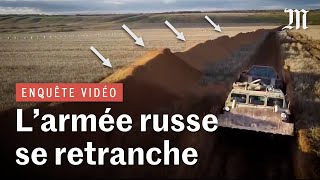 Comment larmée russe fortifie ses positions en Ukraine [upl. by Hesketh]