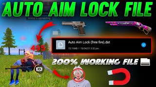 free fire headshot config file 🎯  free fire aim lock config file  freefire one tap headshot secret [upl. by Yelkcub]