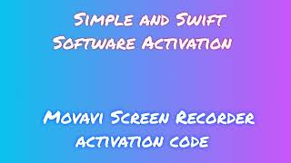 Movavi Screen Recorder Installation Tutorial Easy Steps [upl. by Alra]