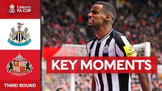 Sunderland v Newcastle United  Key Moments  Third Round  Emirates FA Cup 202324 [upl. by Ientruoc78]