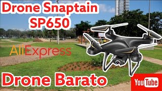 DRONE SNAPTAIN SP650 BARATO CÂMERA FULL HD [upl. by Anikram]