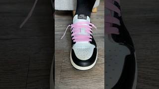 Jordan 1 Low mocha lace up  lace swap FULL REVIEW ON CHANNEL nike jordan1low [upl. by Ahgem877]