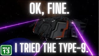 Is the Type9 REALLY good for mining  Elite Dangerous Mining Ship Review [upl. by Kcir]