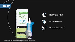 Biotrue Night Time Eye Gel Drops [upl. by Eisinger375]