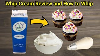 Detail of Whipping Cream Whipped Cream Review  Make Perfect Whipping Cream for cake with all tips [upl. by Acenahs140]