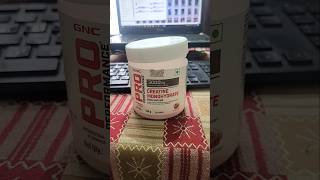 GNC creatine monohydrate  After use of 1 month  micronized creatine Monohydrate [upl. by Dnumde]