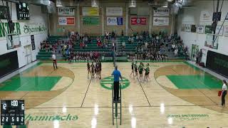 Scotus Central Catholic vs Bishop Neumann Varsity Volleyball [upl. by Yhtorod]