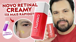 RETINAL CREAMY SÉRUM ANTIAGING com Retinaldeído Resenha [upl. by Simetra197]