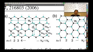 MSN 514  Lecture 10 Tight binding SSH model Graphene nanoribbons [upl. by Urbannal]