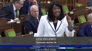 MP Leslyn Lewis calls out Liberal racism hypocrisy [upl. by Ardis]