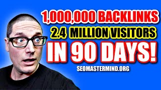 Insane Link Building  How 1000000 Backlinks Turned into 24 Million Visitors [upl. by Wina]