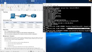 10611 Lab  Use Tera Term to Manage Router Configuration Files [upl. by Rahmann]