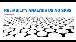 Reliability Analysis using SPSS [upl. by Nivlek267]